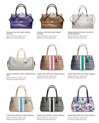 代購Coach工廠店包及其他商品，不定期更新，附圖片，涵蓋辦公用品